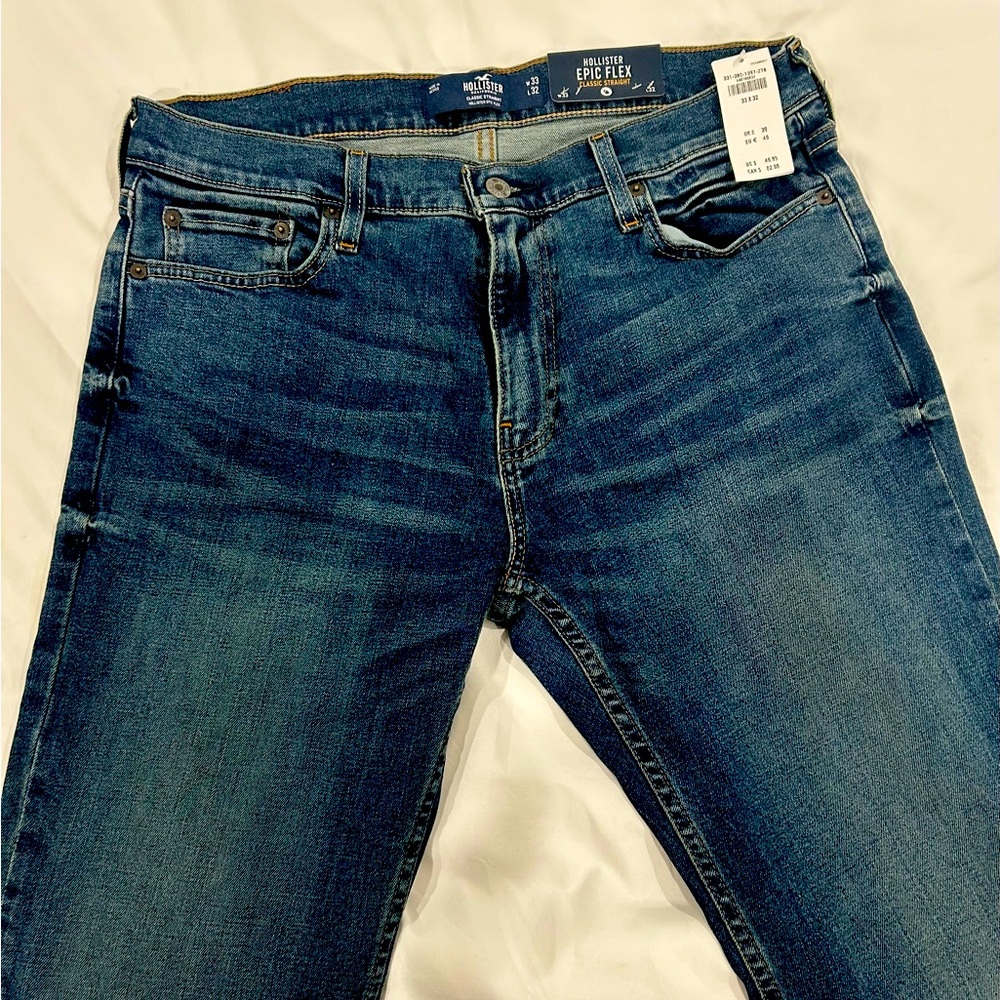 New hollister men’s jeans